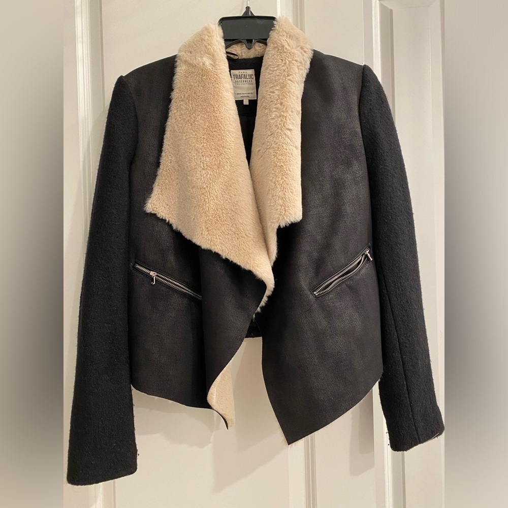 Zara black jacket, XS